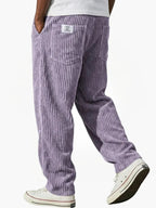 Corduroy Broek Heren – Relaxte Herfstbroek met Karakter