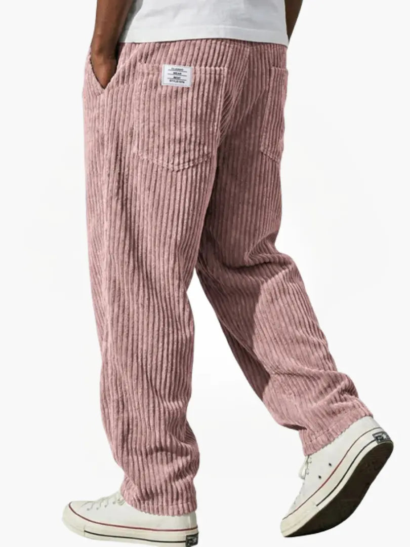 Corduroy Broek Heren – Relaxte Herfstbroek met Karakter