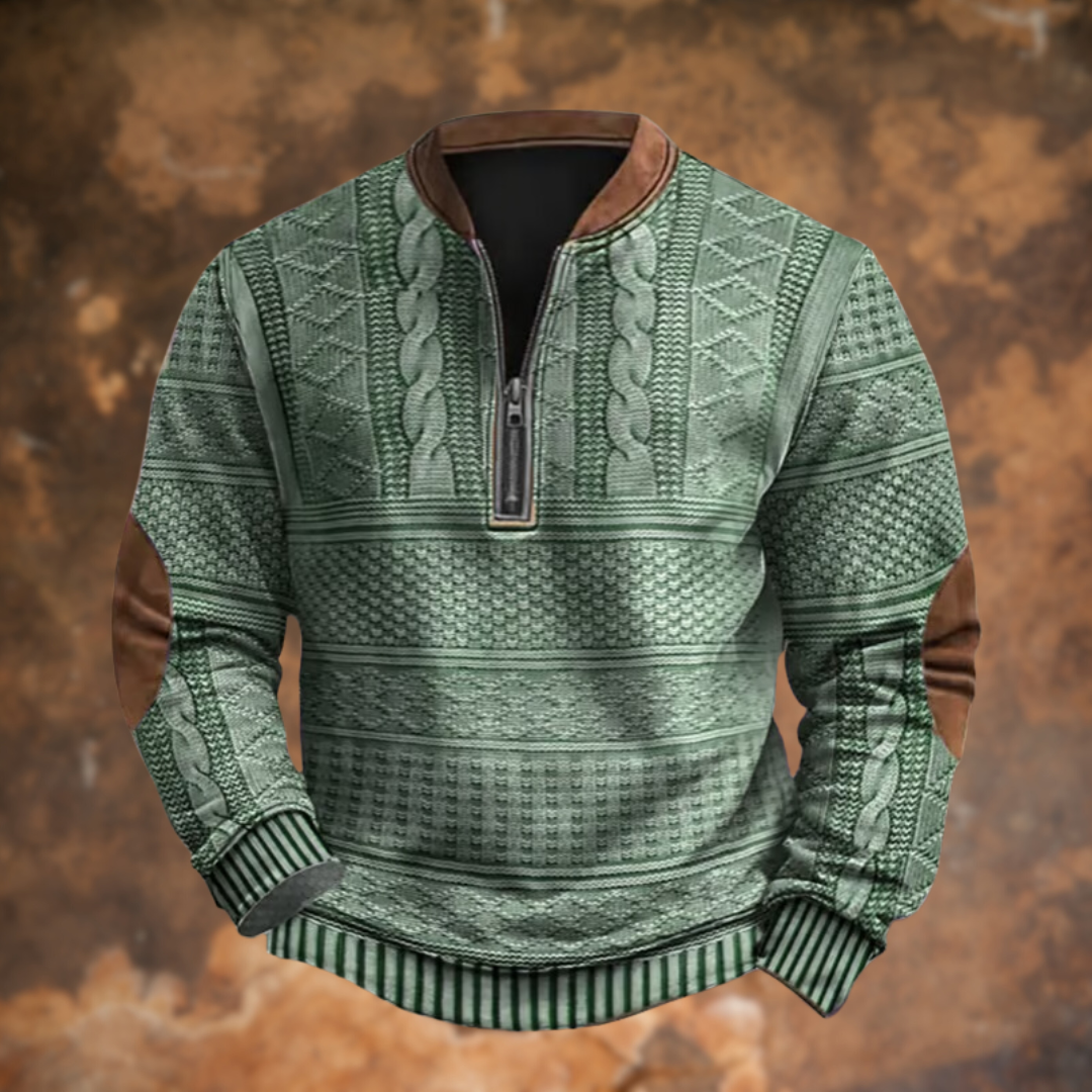 Outdoor Trui Heren – Stoere Urban Herfsttrui