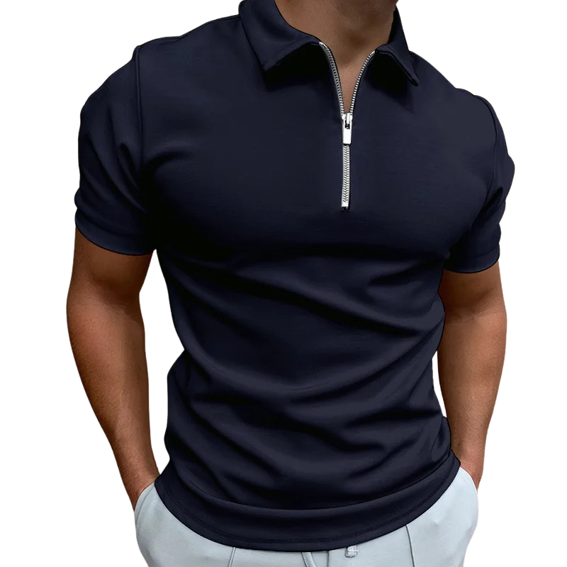 GREGORIO | MODERNE POLO MET HALFLANGE RITS