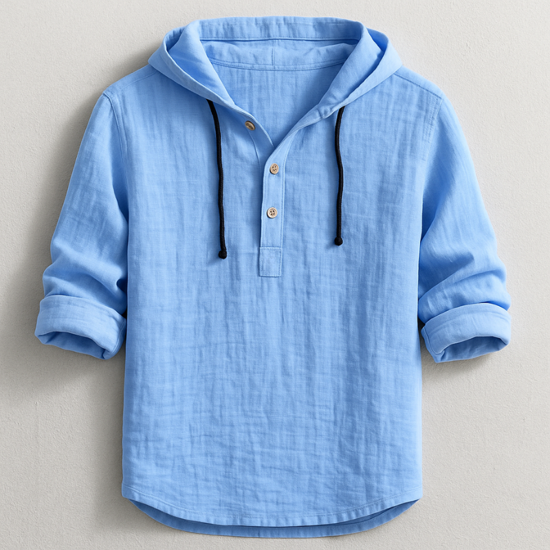 Xalviere | LINEN HOODIE VOOR HEREN