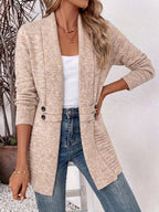 DAMES CARDIGAN MET OPEN VOORKANT