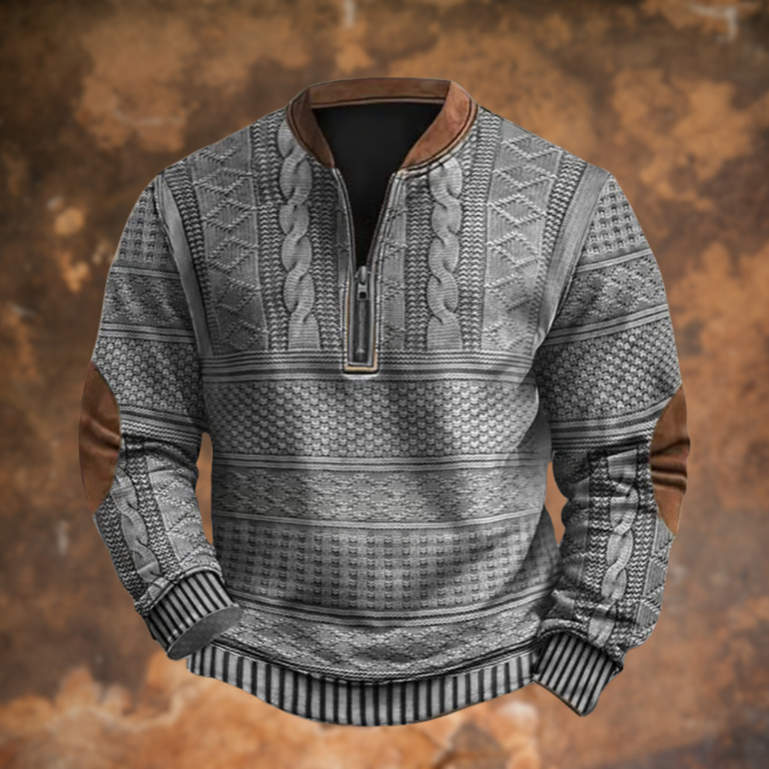 Outdoor Trui Heren – Stoere Urban Herfsttrui