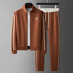 Gestreepte Tracksuit Heren – Casual Herfst Joggingpak