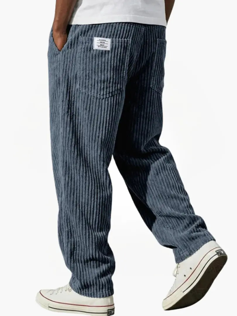 Corduroy Broek Heren – Relaxte Herfstbroek met Karakter
