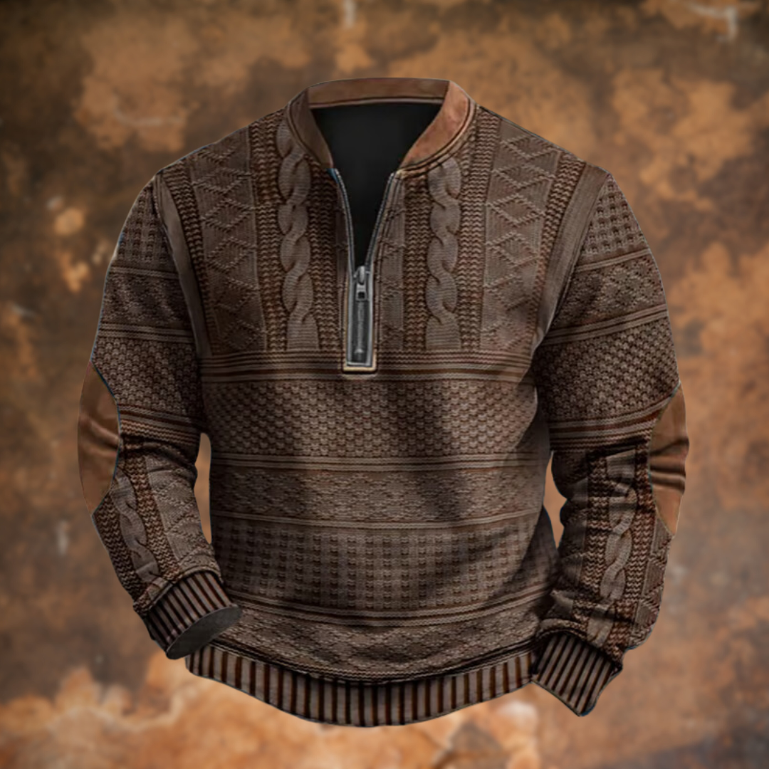Outdoor Trui Heren – Stoere Urban Herfsttrui