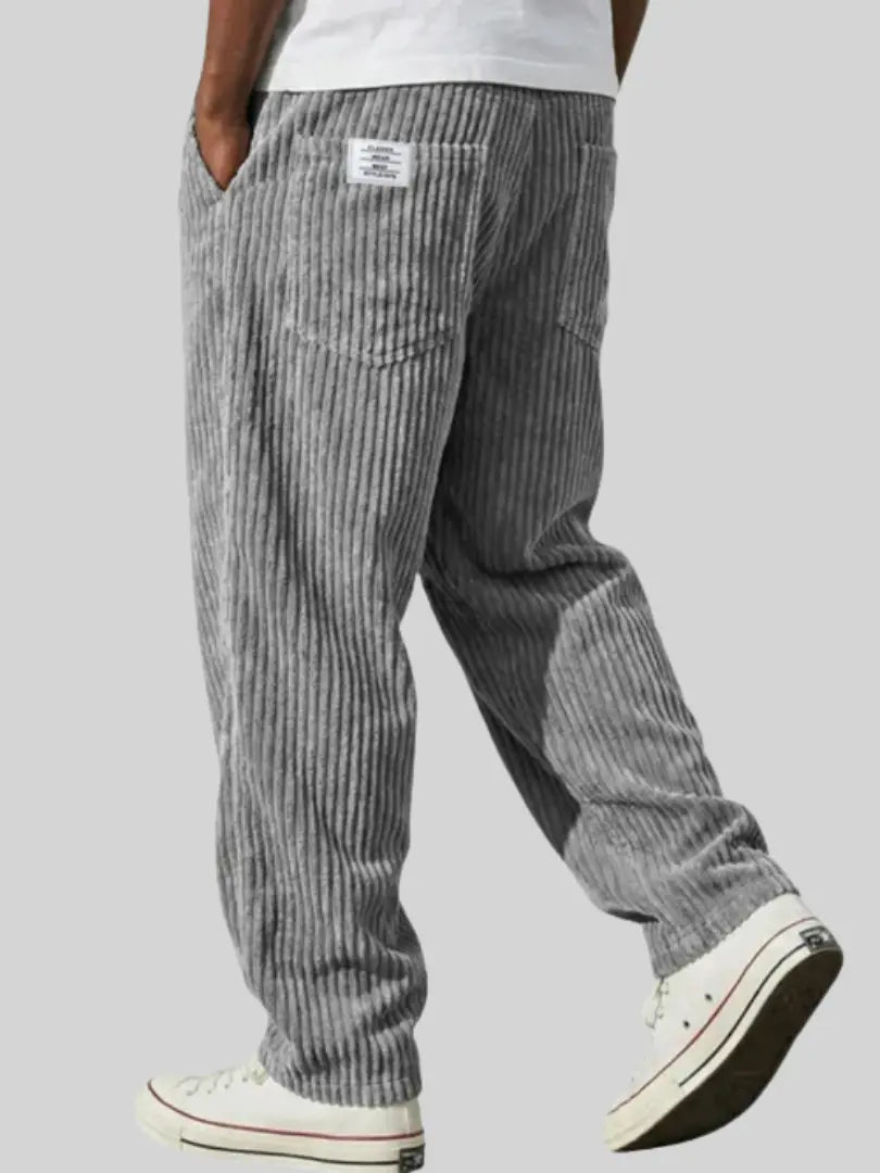 Corduroy Broek Heren – Relaxte Herfstbroek met Karakter