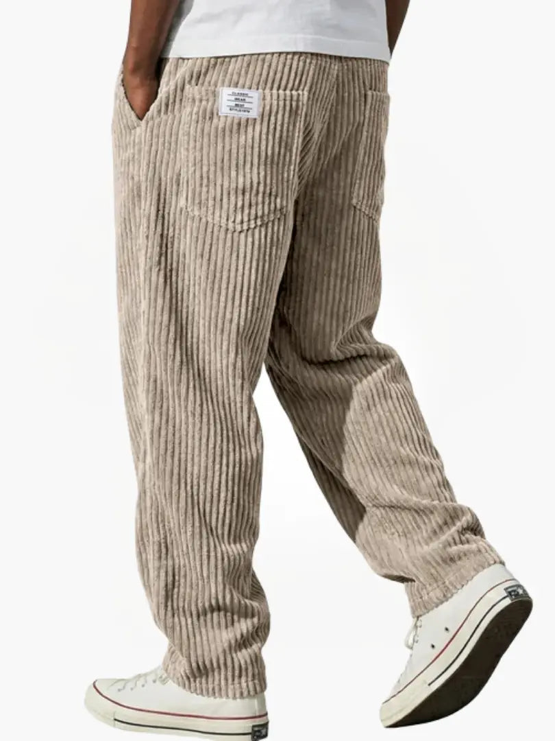 Corduroy Broek Heren – Relaxte Herfstbroek met Karakter