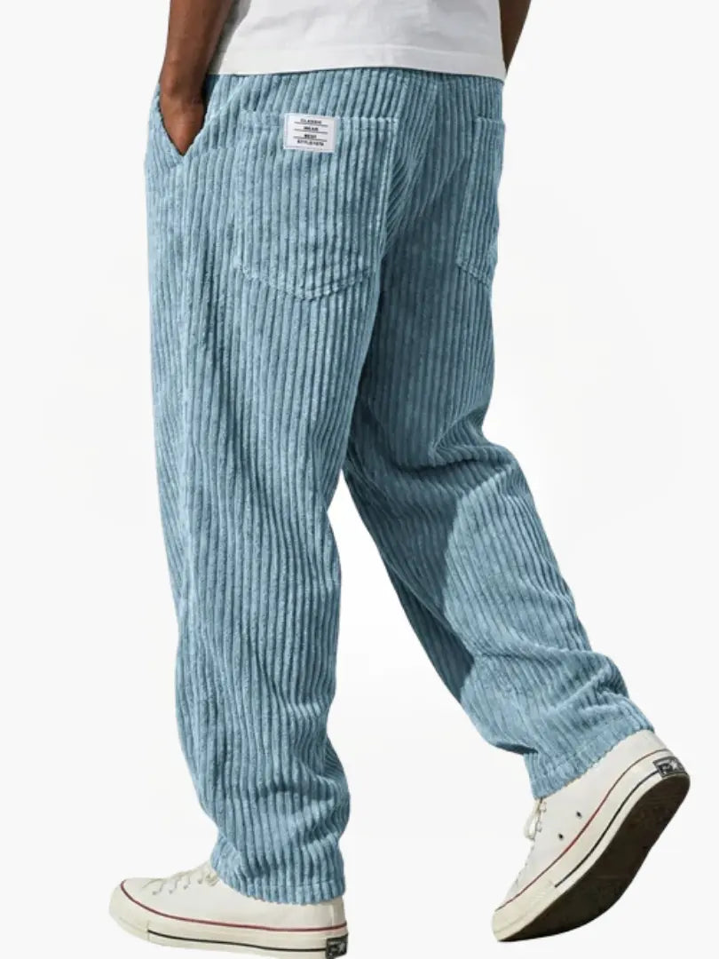 Corduroy Broek Heren – Relaxte Herfstbroek met Karakter