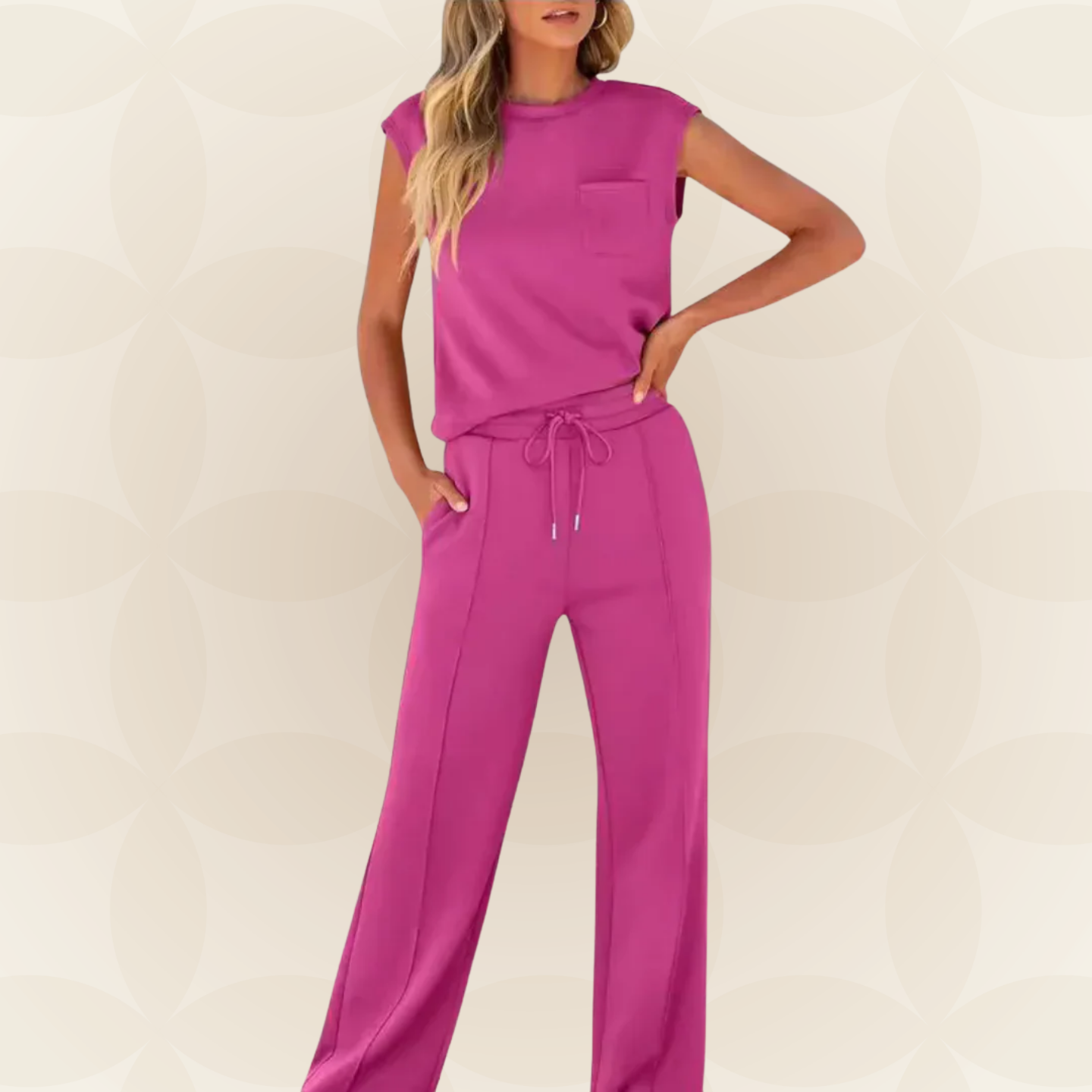 Casual Zomer Lounge Co-ord Set