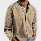 Casual Overhemd Heren – Elegant Herfst Hemd