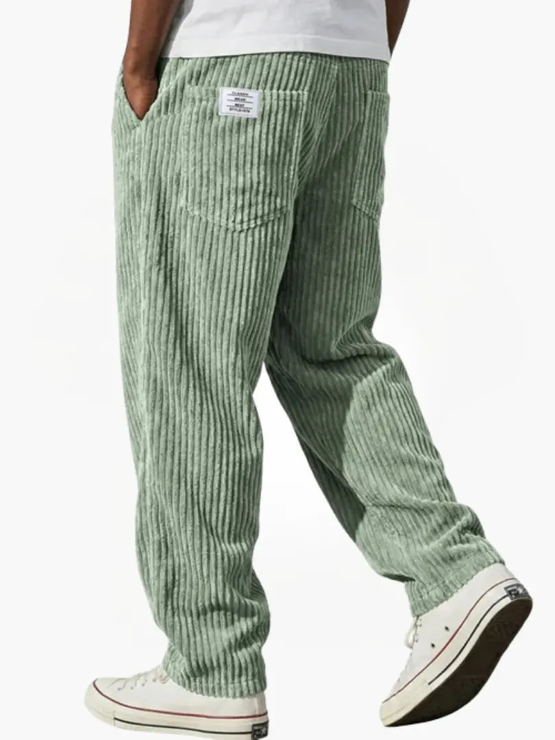 Corduroy Broek Heren – Relaxte Herfstbroek met Karakter