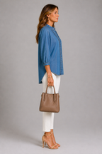 Denim Grace Blouse