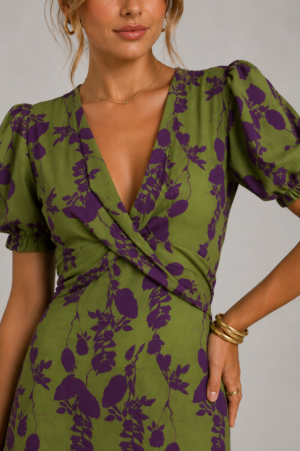 Virel Floral Jurk Dames – Bloemenprint Herfstjurk