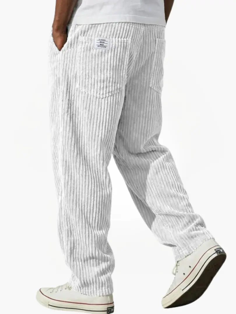 Corduroy Broek Heren – Relaxte Herfstbroek met Karakter