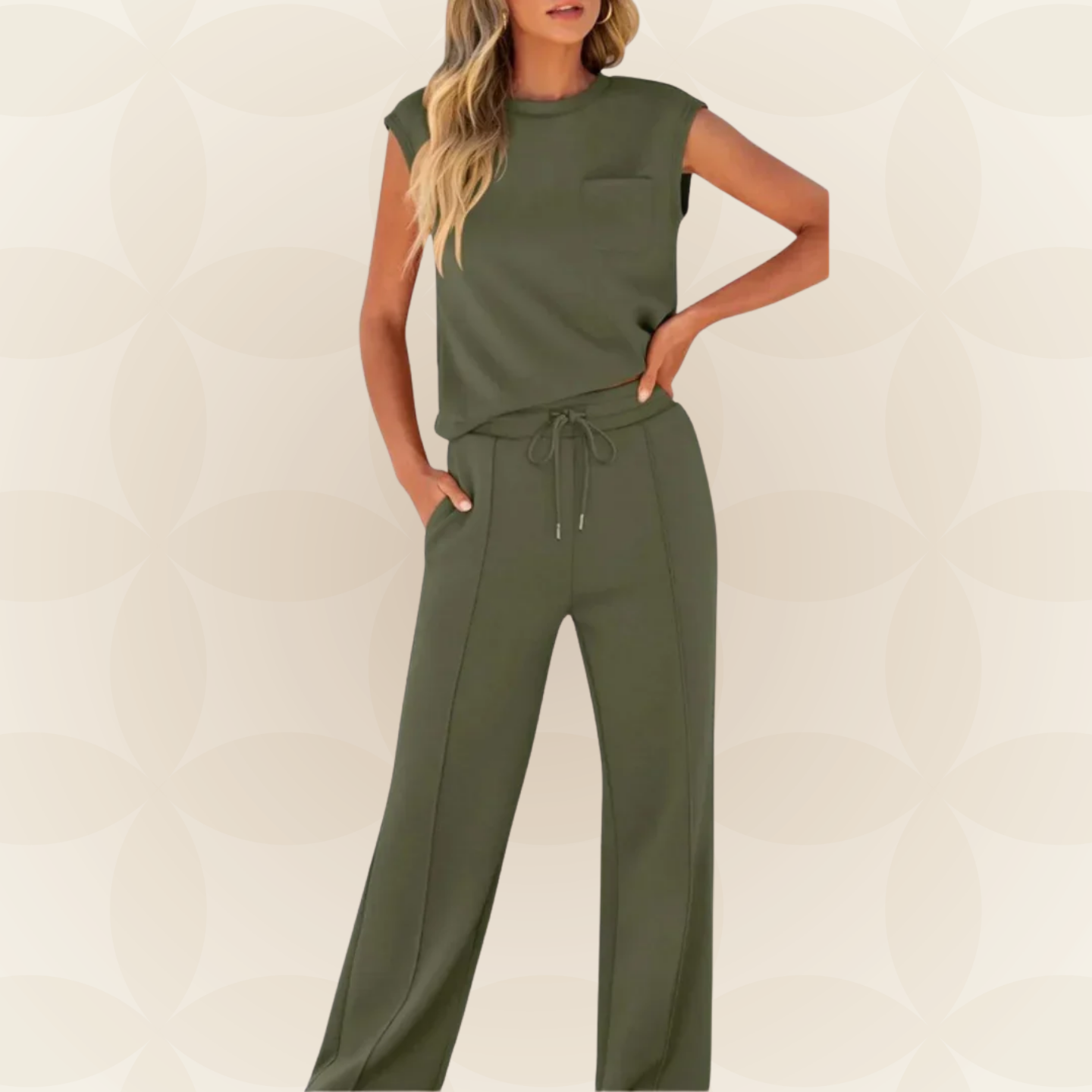 Casual Zomer Lounge Co-ord Set