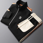 Gestreepte Tracksuit Heren – Casual Herfst Joggingpak