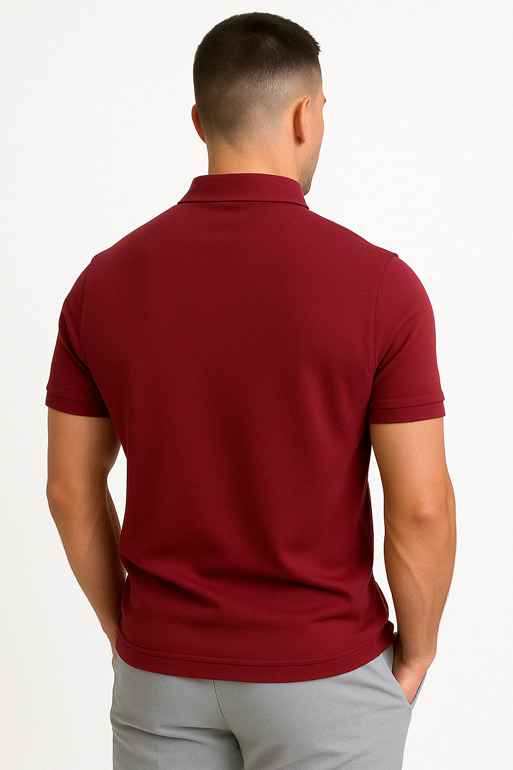 GREGORIO | MODERNE POLO MET HALFLANGE RITS