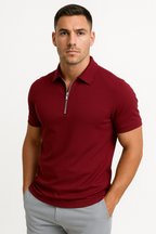 GREGORIO | MODERNE POLO MET HALFLANGE RITS
