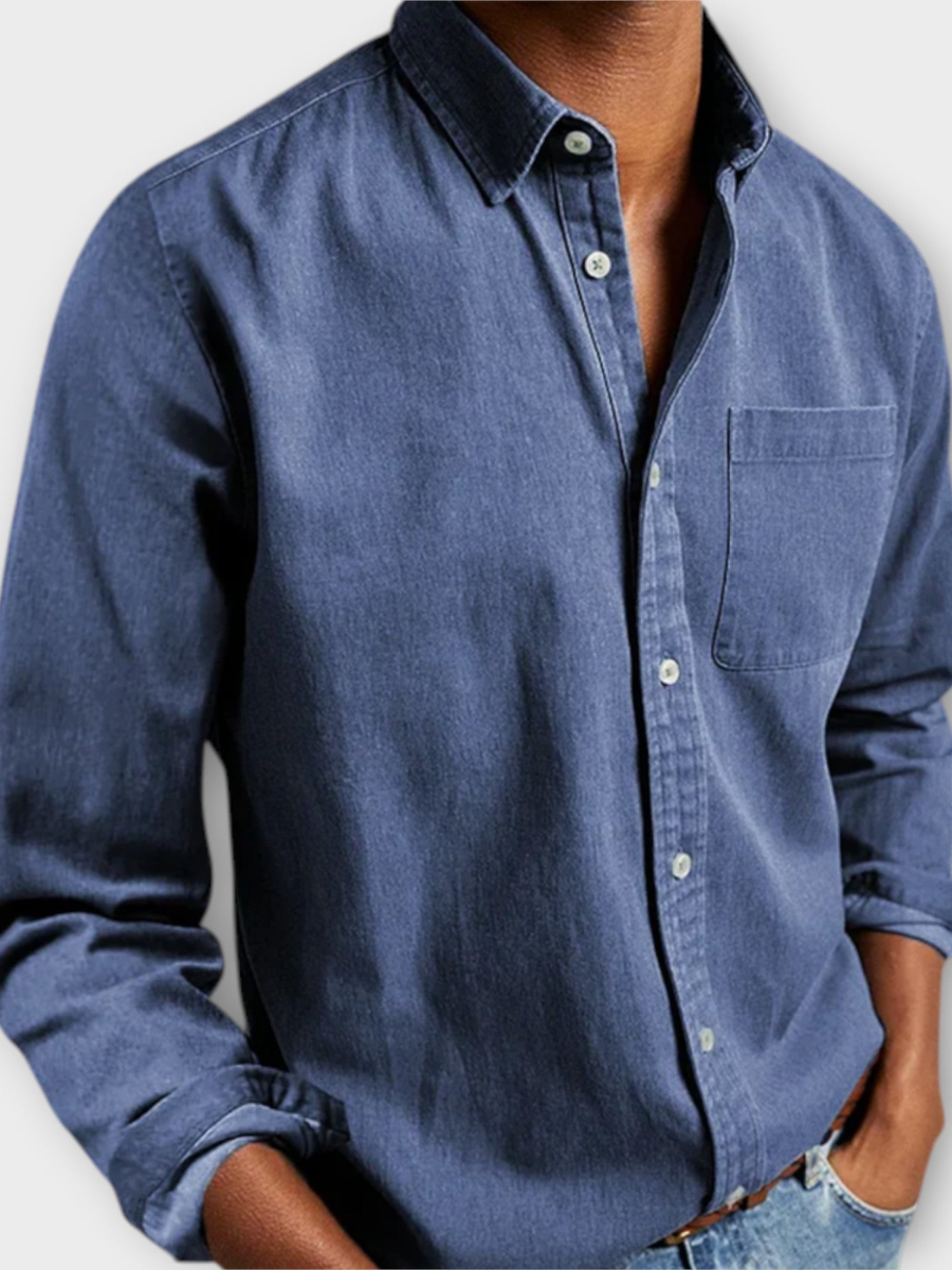 Casual Overhemd Heren – Elegant Herfst Hemd