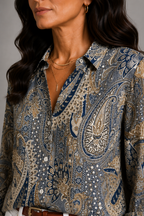 Sage Bloom Blouse