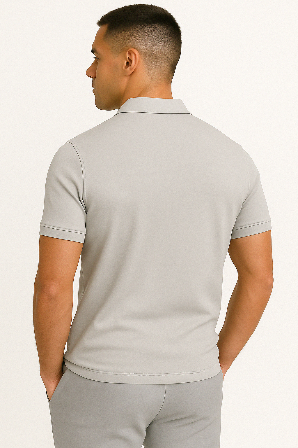 GREGORIO | MODERNE POLO MET HALFLANGE RITS