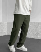 RAÉL | Luxe Rib Trousers in Relaxed Fit