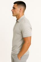 GREGORIO | MODERNE POLO MET HALFLANGE RITS