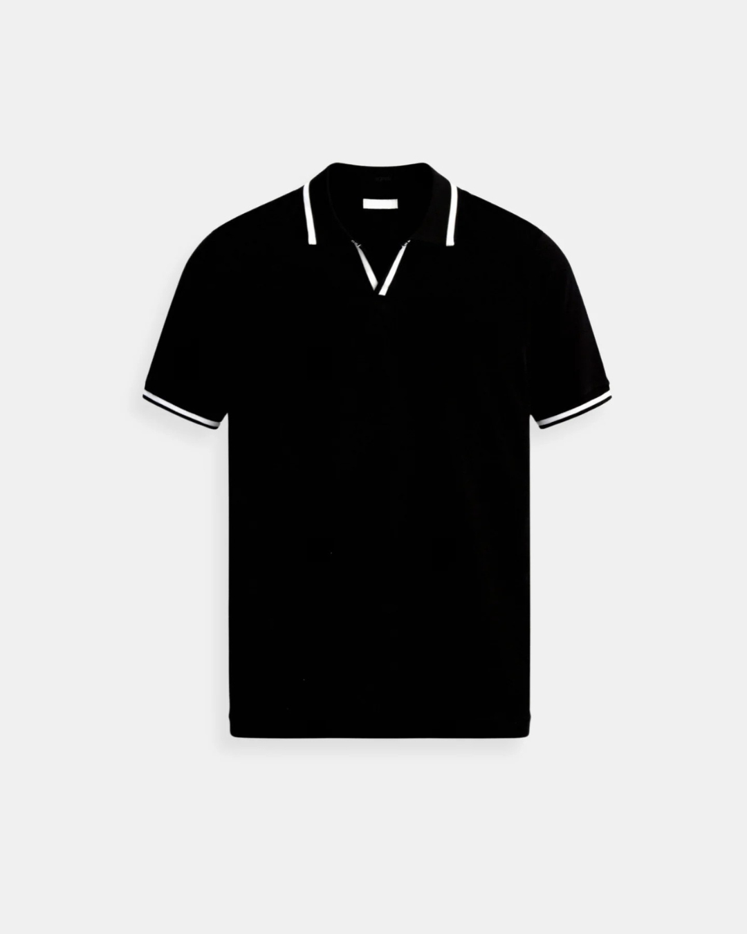 Xalviere | CONTRASTAFWERK TRUI POLOSHIRT VOOR HEREN