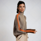Coltrui Dames met Print – Warme Herfsttrui met Opdruk