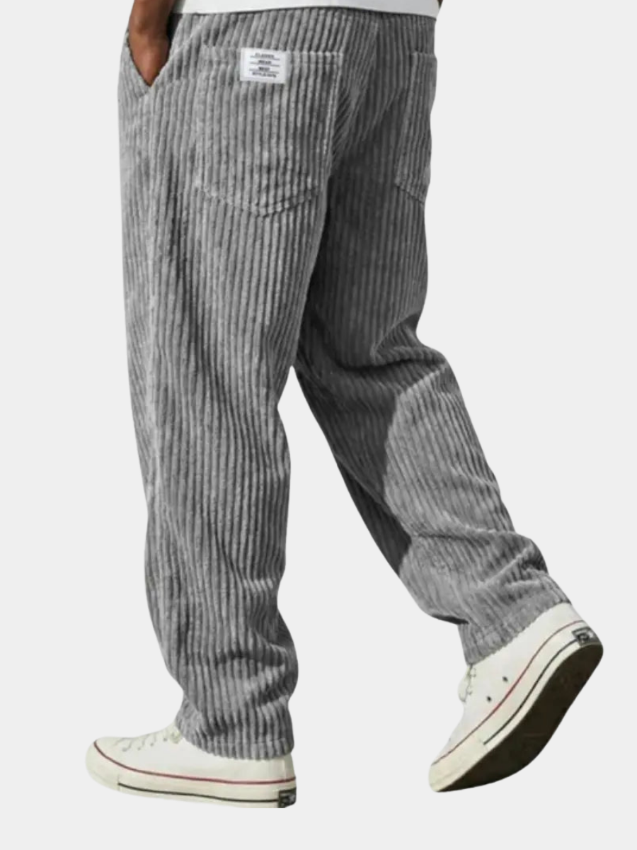 Corduroy Broek Heren – Relaxte Herfstbroek met Karakter