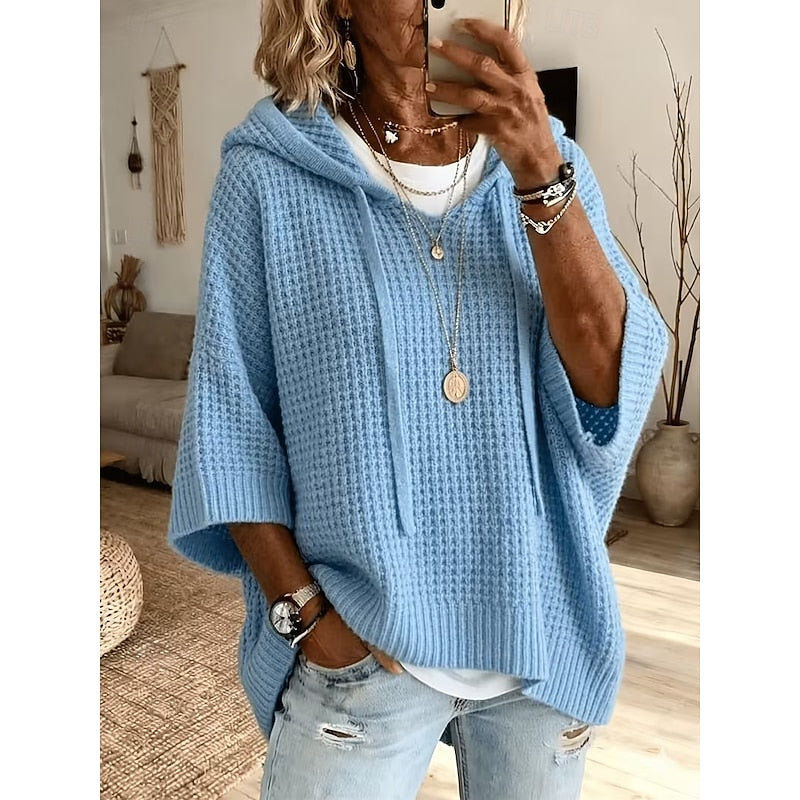 Trui met Capuchon Dames – Comfortabele Herfst Hoodie Trui