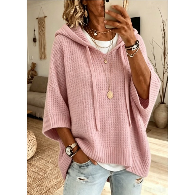 Trui met Capuchon Dames – Comfortabele Herfst Hoodie Trui