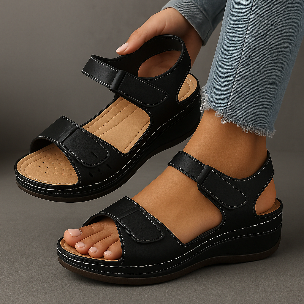 Orthopedische Sandalen met Wedge Hak