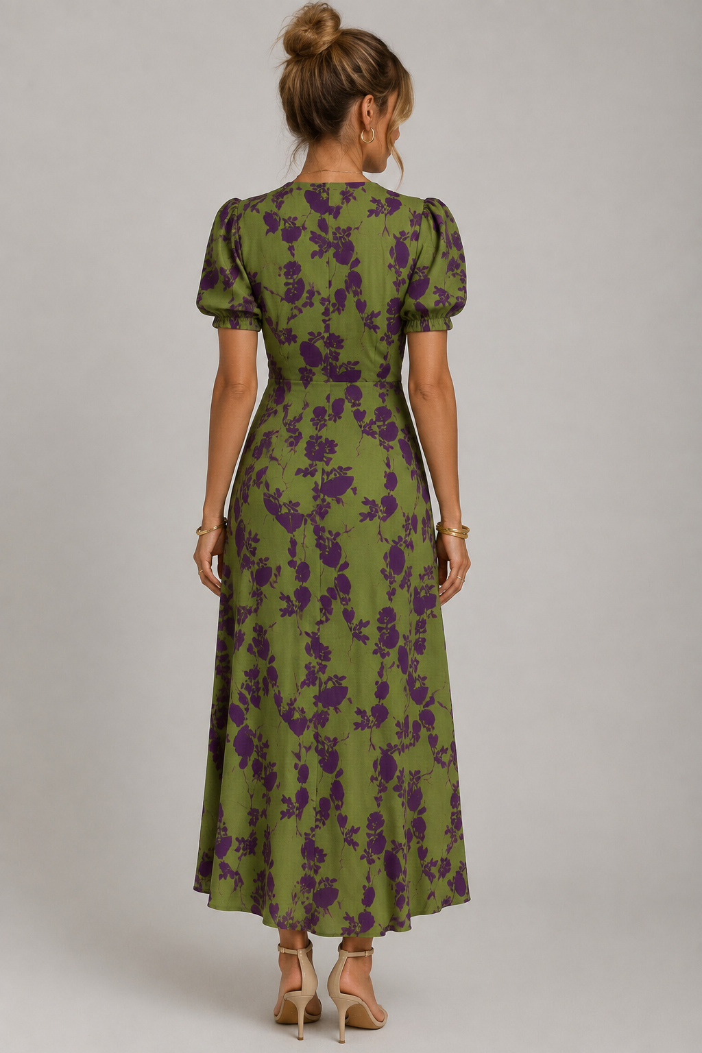 Virel Floral Jurk Dames – Bloemenprint Herfstjurk