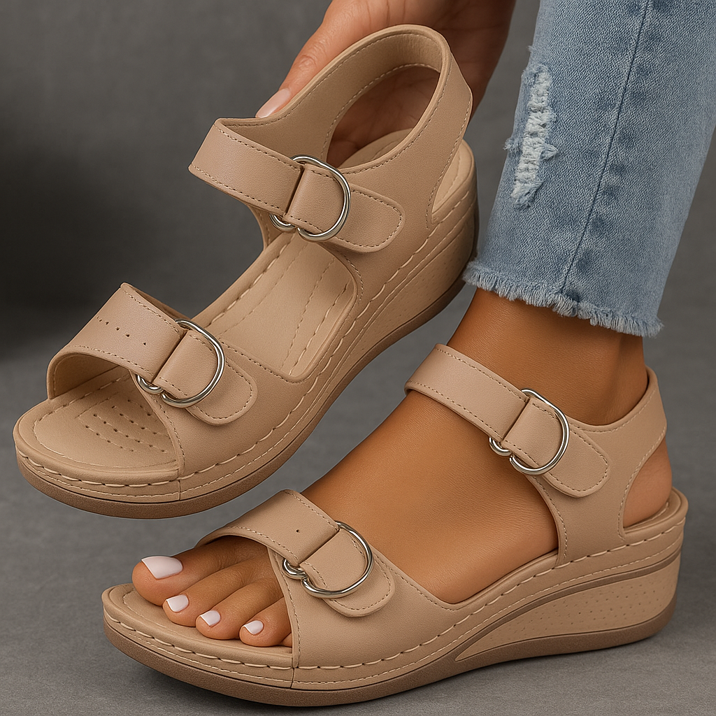 Orthopedische Sandalen met Wedge Hak