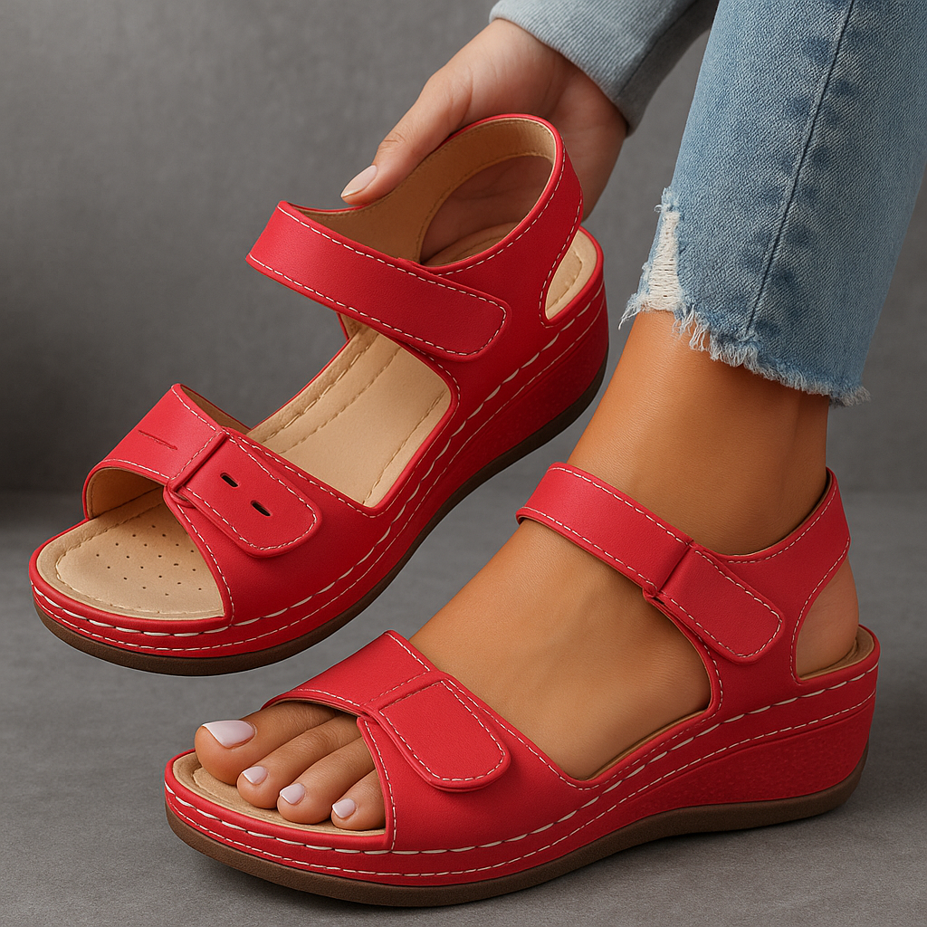Orthopedische Sandalen met Wedge Hak