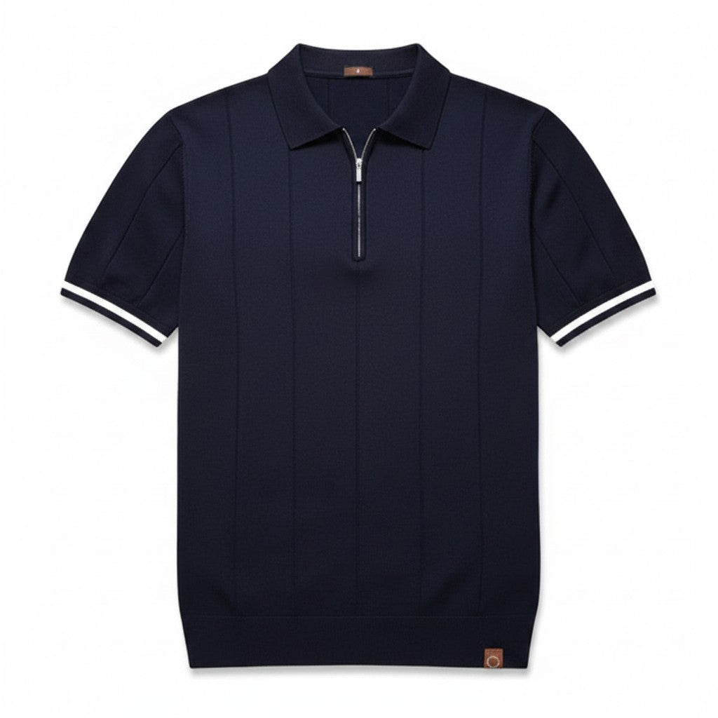 EROS | Polo met ritssluiting