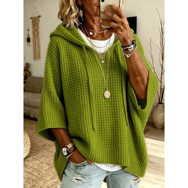 Trui met Capuchon Dames – Comfortabele Herfst Hoodie Trui