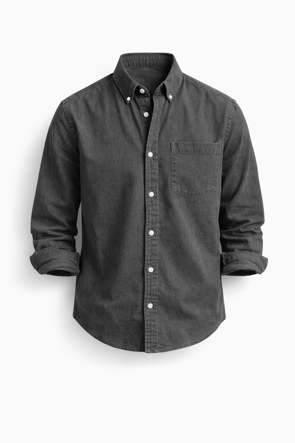 OVERHEMD MET KNOPEN VOOR HEREN
