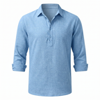 Lucenzo Linen Shirt – Lichtgewicht, Ademend & Moeiteloos Stijlvol