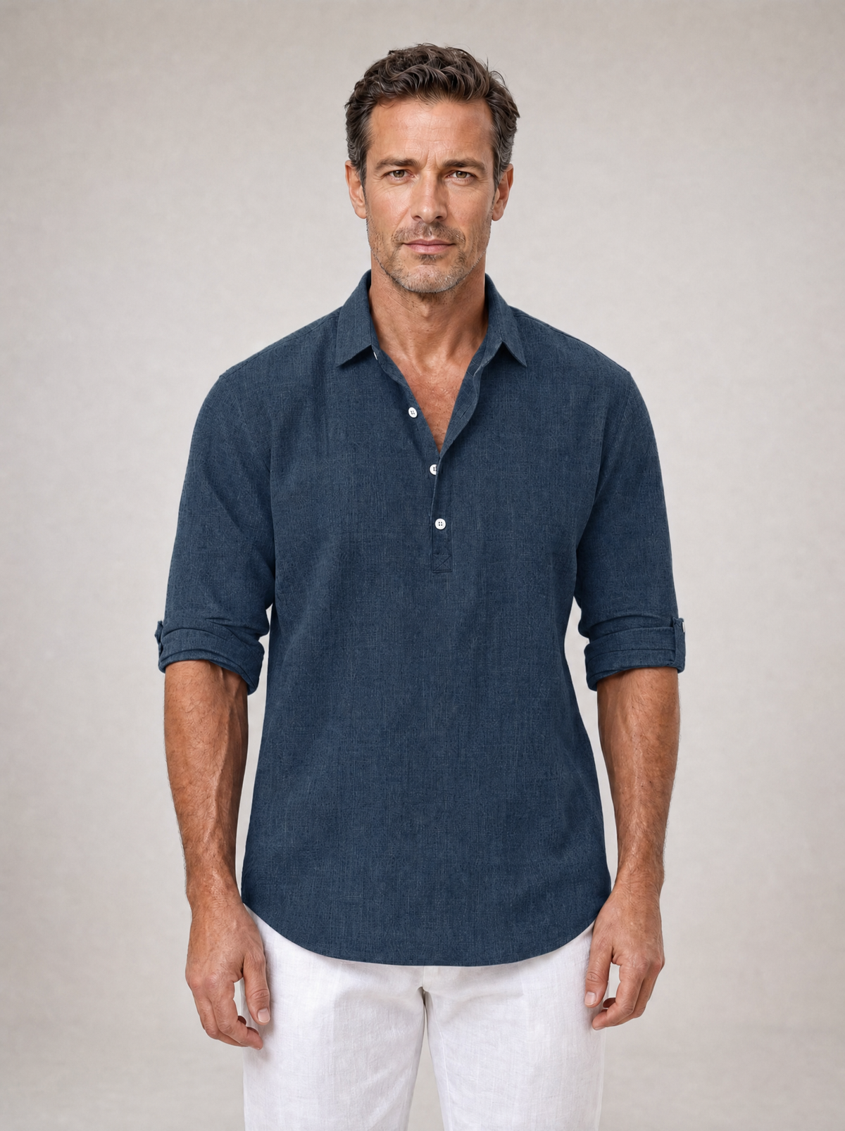 Lucenzo Linen Shirt – Lichtgewicht, Ademend & Moeiteloos Stijlvol