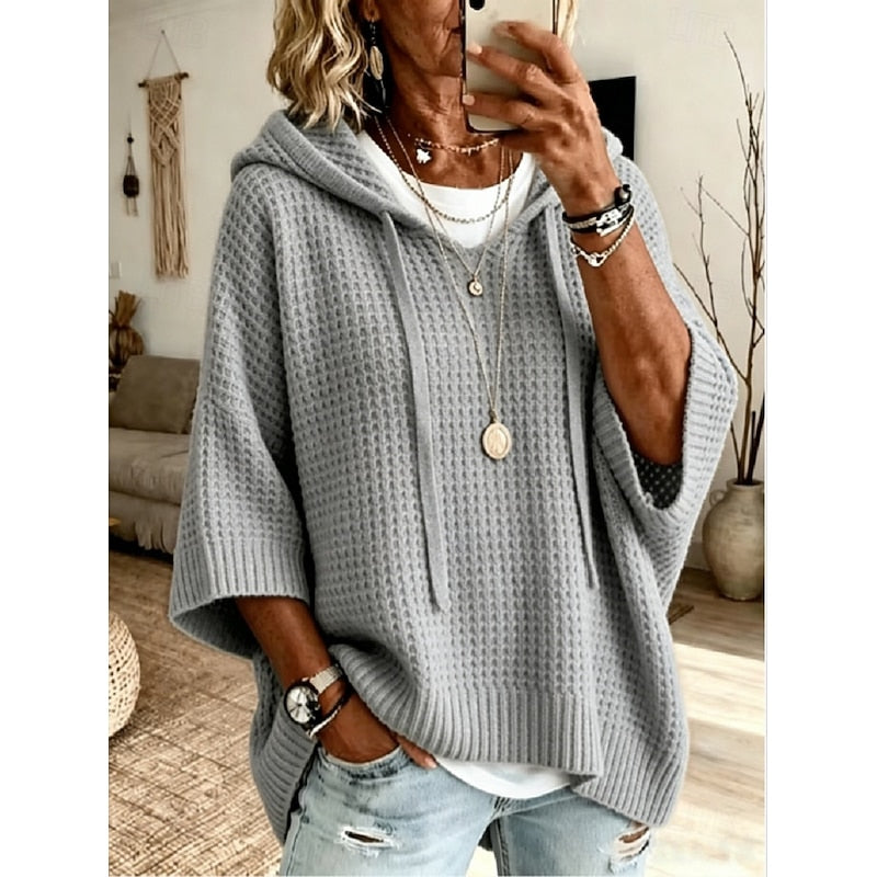 Trui met Capuchon Dames – Comfortabele Herfst Hoodie Trui