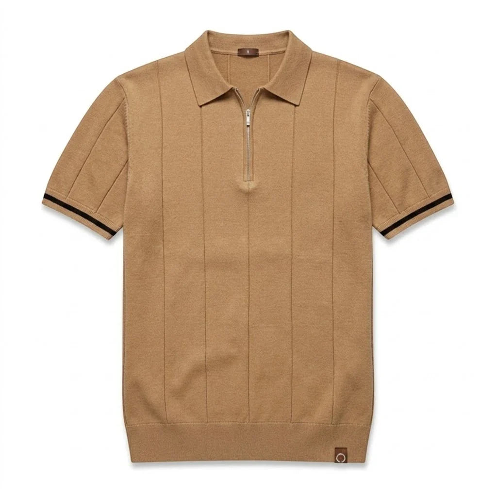 EROS | Polo met ritssluiting