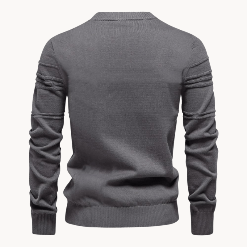 Ruitdesign Trui Heren – Klassieke Herfsttrui met Ruiten